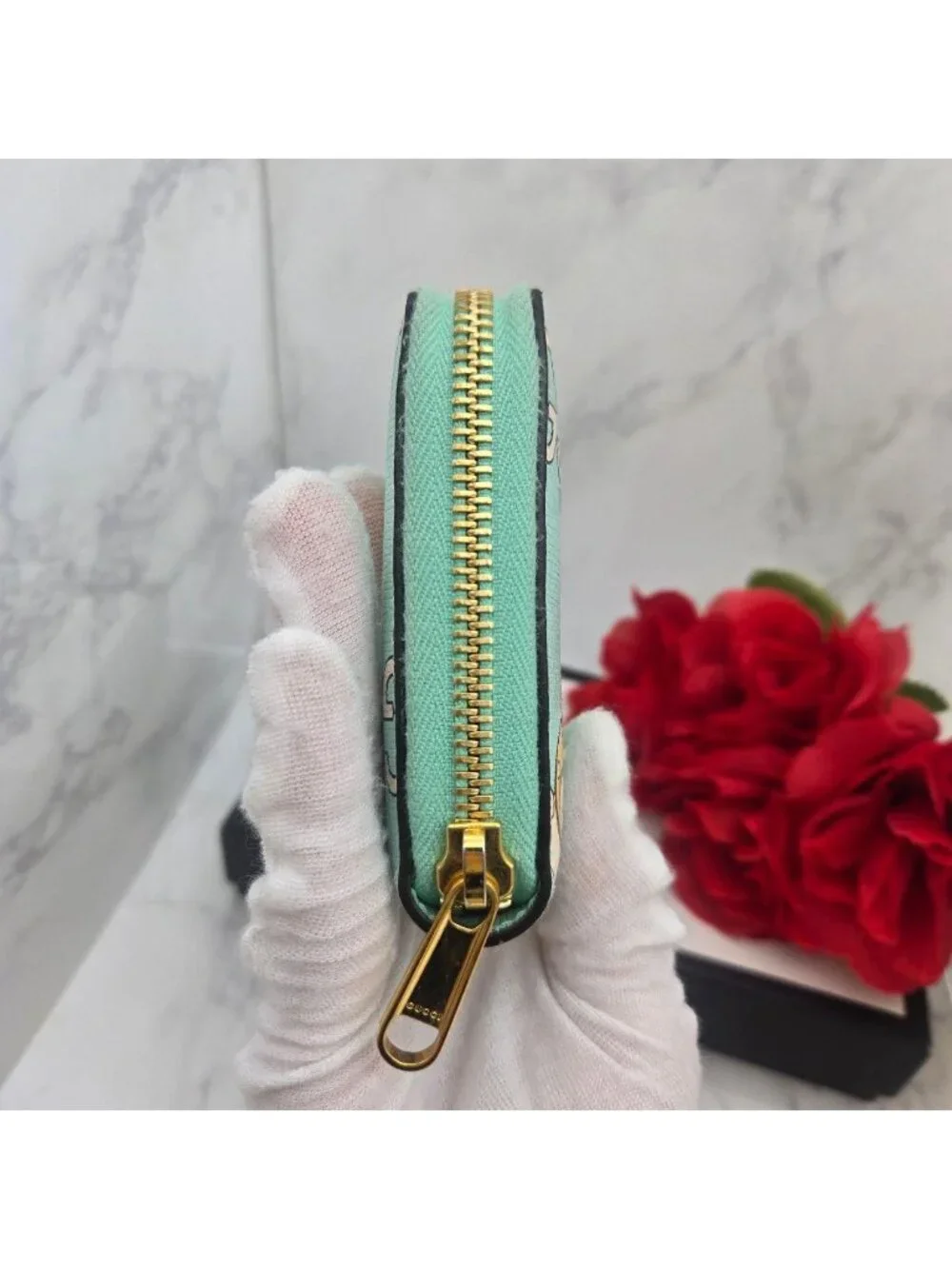 Gucci Wallet Animal Print Angela